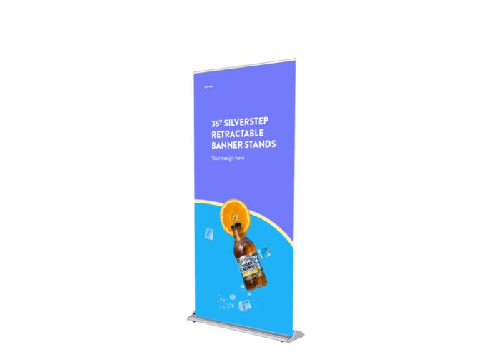 San Diego 36” Silverstep Retractable Banner Stands Printing San Diego 36” Silverstep Retractable Banner Stands Printing