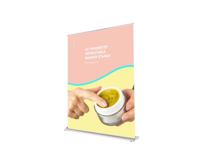 San Diego 60” Silverstep Retractable Banner Stands Printing San Diego 60” Silverstep Retractable Banner Stands Printing