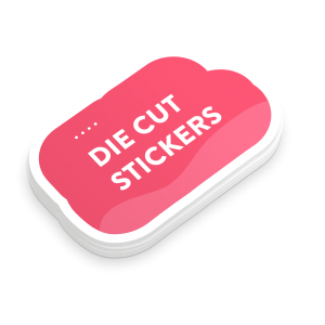 Die Cut Stickers Houston