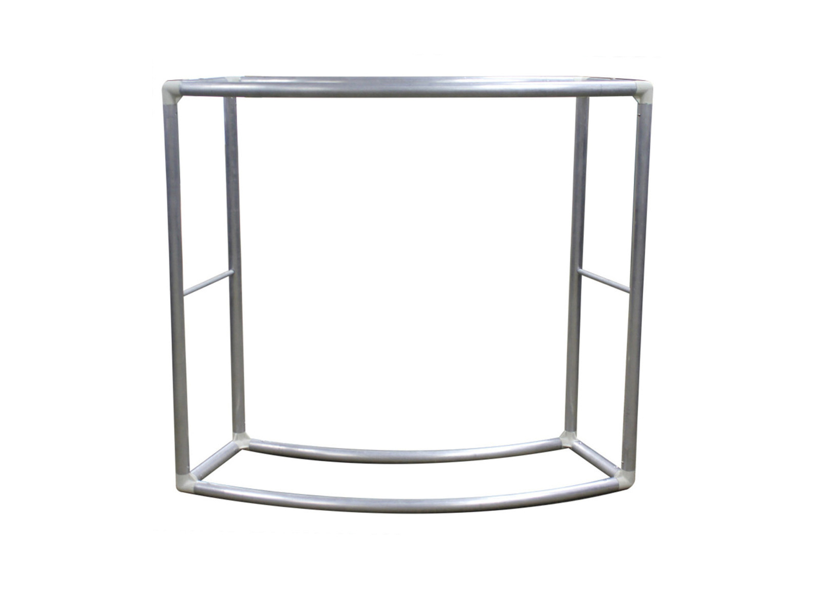 Houston EZ Fabric Counter Displays, Curved Single Printing