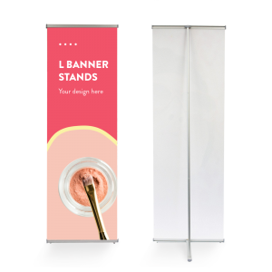 L Banner Stands Houston