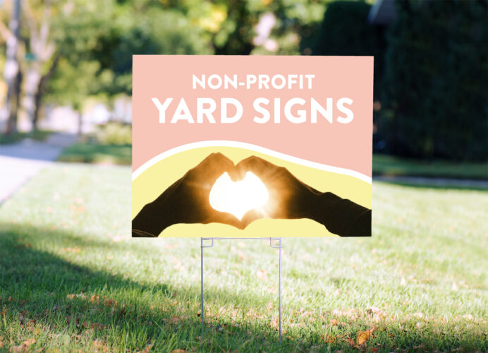 San Diego Non-Profit Yard Signs Printing