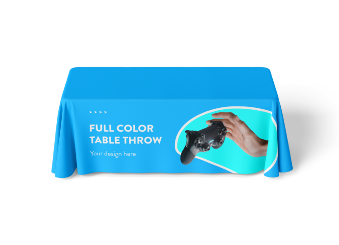 San Diego Full Color Table Throws Printing