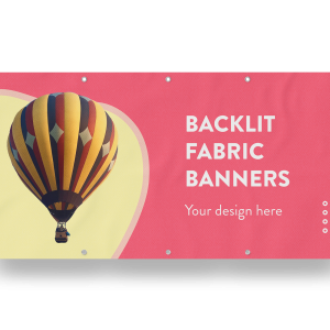 Backlit Fabric Banners Houston