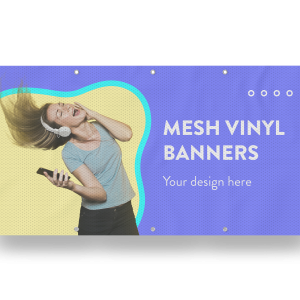 Mesh Vinyl Banners Houston