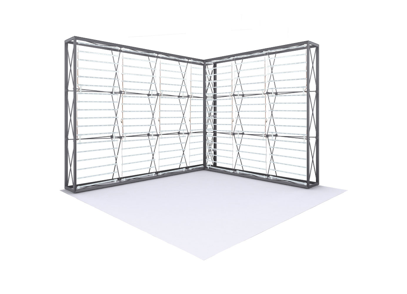 Houston 10ft Lumière Light Wall Configuration B Printing