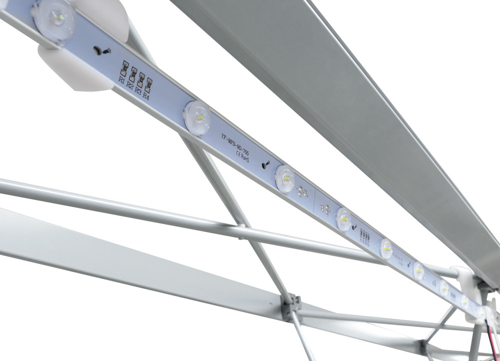 Houston 10ft Lumière Light Wall Configuration B Printing