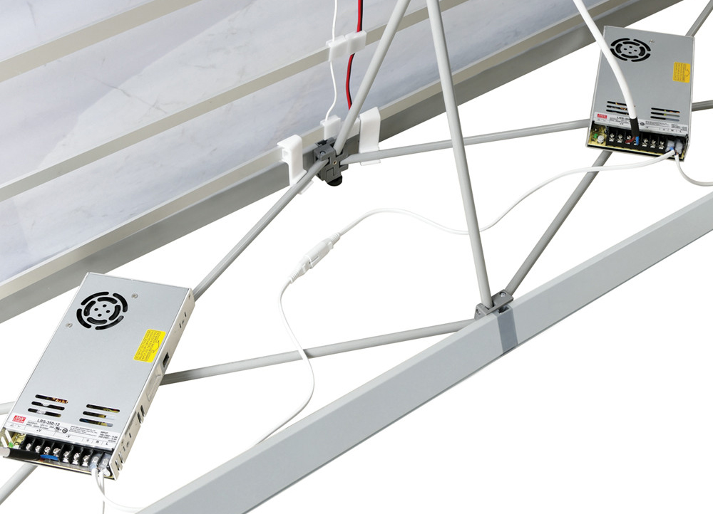 Houston 10ft Lumière Light Wall Configuration B Printing