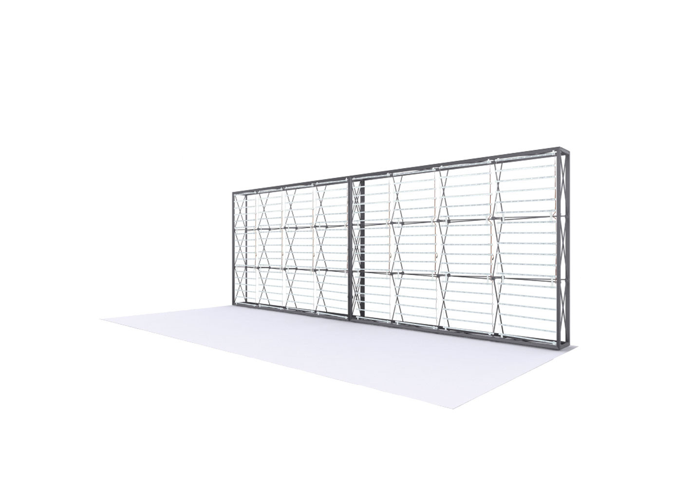 Houston 10ft Lumière Light Wall Configuration D Printing