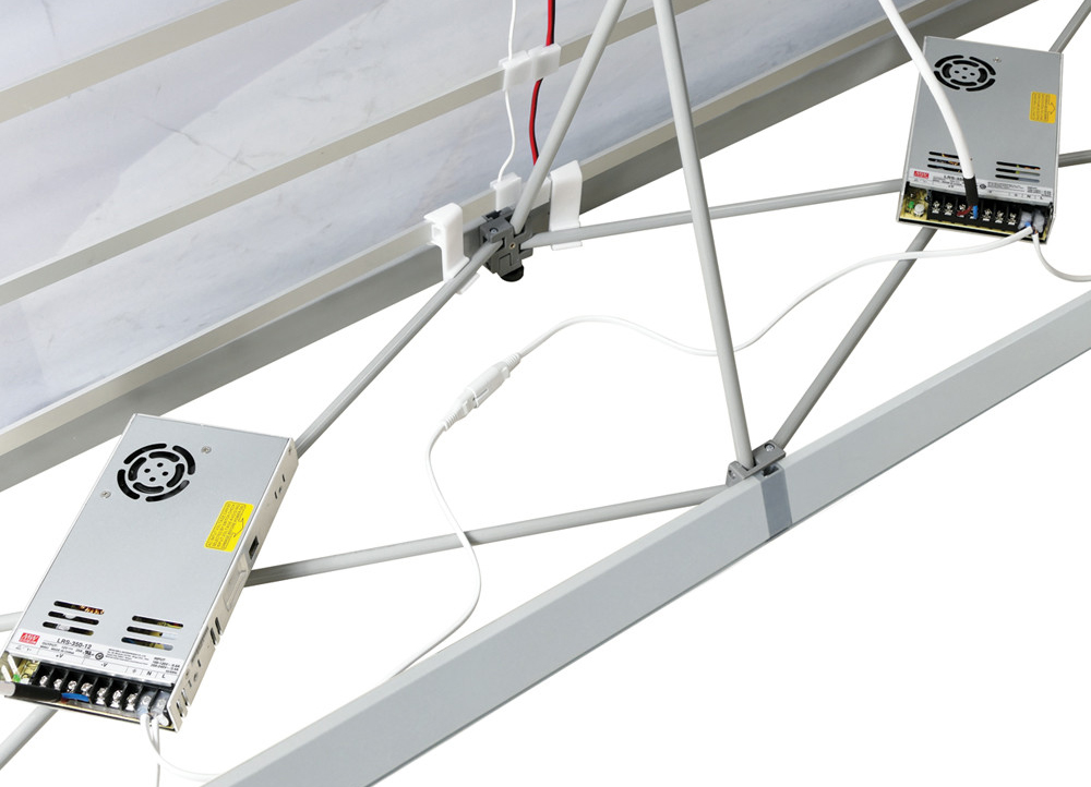 Houston 10ft Lumière Light Wall Configuration D Printing