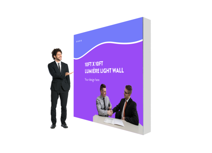 San Diego 10ft x 10ft Lumière Light Wall Printing