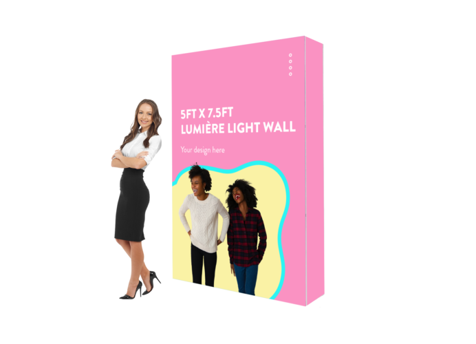 Houston 5ft x 7.5ft Lumière Light Wall Printing