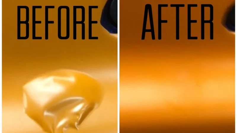 How to fix bubbles in vinyl sticker?